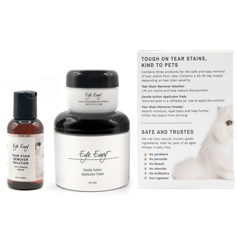 Eye Envy - Tear Stain Remover Starter Kit for Cat