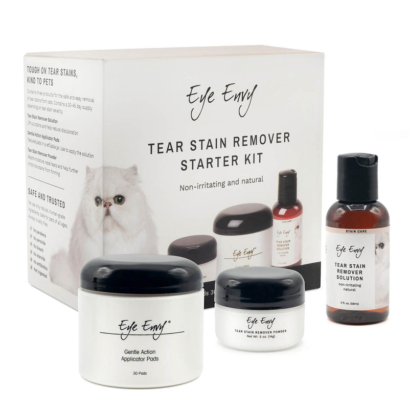 Eye Envy - Tear Stain Remover Starter Kit for Cat