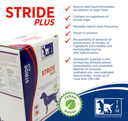 Stride Plus Joint Supplement For Dogs & Cats, 200ml