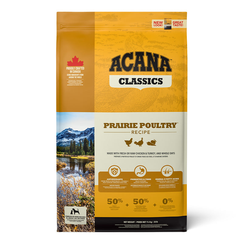 ACANA Prairie Poultry Dry Dog Food (All Dog Breeds & Life Stages)