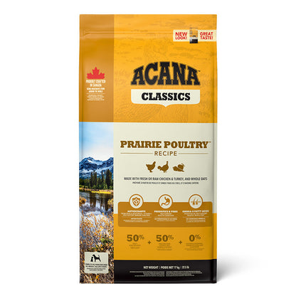 ACANA Prairie Poultry Dry Dog Food (All Dog Breeds & Life Stages)