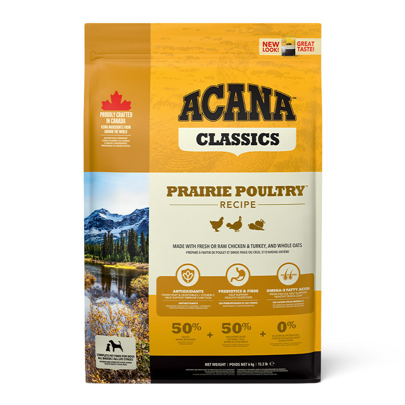 ACANA Prairie Poultry Dry Dog Food (All Dog Breeds & Life Stages)