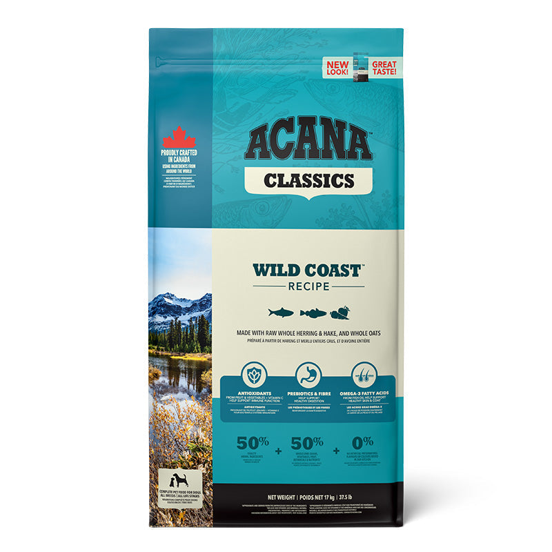 ACANA Classics Wild Coast 17kg dry dog food