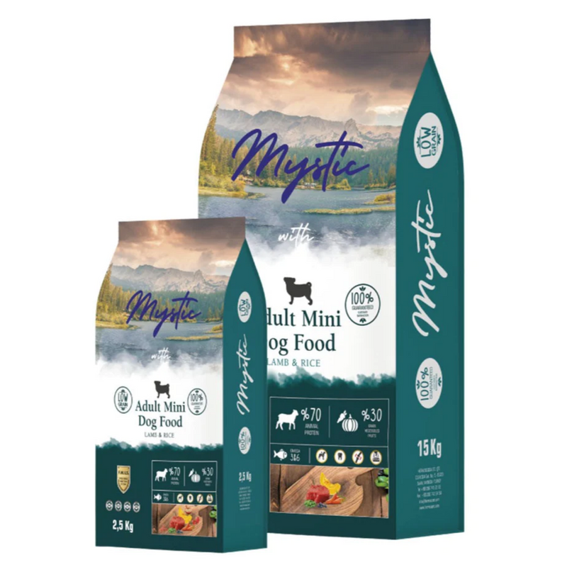 Mystic Adult Mini Lamb and Rice Dry Dog Food