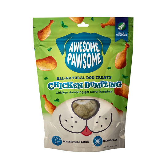 Awesome Pawsome - Chicken Dumpling All-Natural Grain-Free Dog Treats, 85g