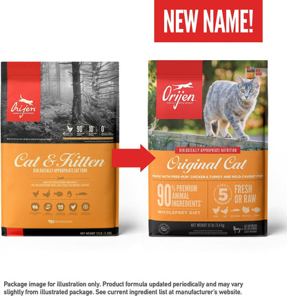 Orijen Original Cat & Kitten Dry Food