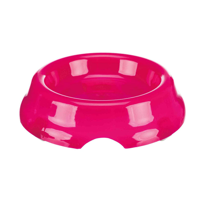 Trixie - Plastic Bowls for Cat, Non-Slip 200 ml, (Color May Vary)