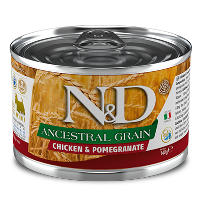 FARMINA - N&D - Ancestral Grain - Adult Mini- Grain free - Wet Dog Food - 140g