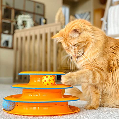 Petstages - Tower Of Track, Three Level Active Cat Toy