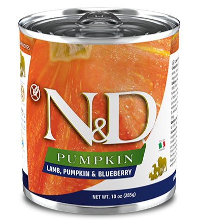 FARMINA - N&D - Lamb,Pumpkin and Blueberry - Medium and Maxi Adult - Grain free - Wet Dog Food - 285g