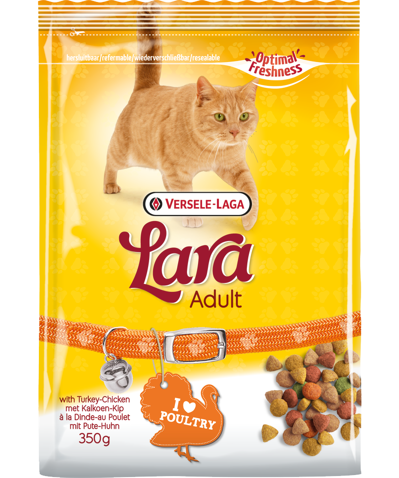 Lara - Turkey & Chicken - dry adult cat food - 350g, 2kg