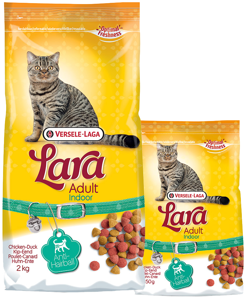 Lara - Indoor - dry adult cat food - 350g, 2kg