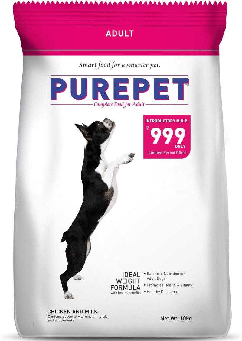 Purepet - Chicken and Milk - Dry Food For Adult Dog