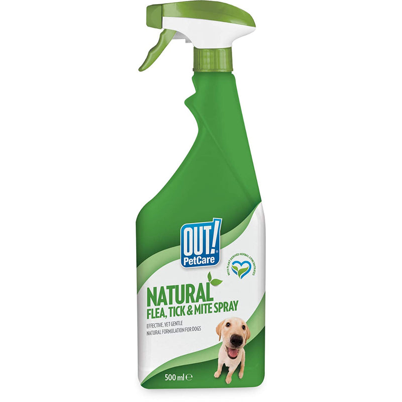 OUT! - Natural Flea & Tick Spray, 500ml