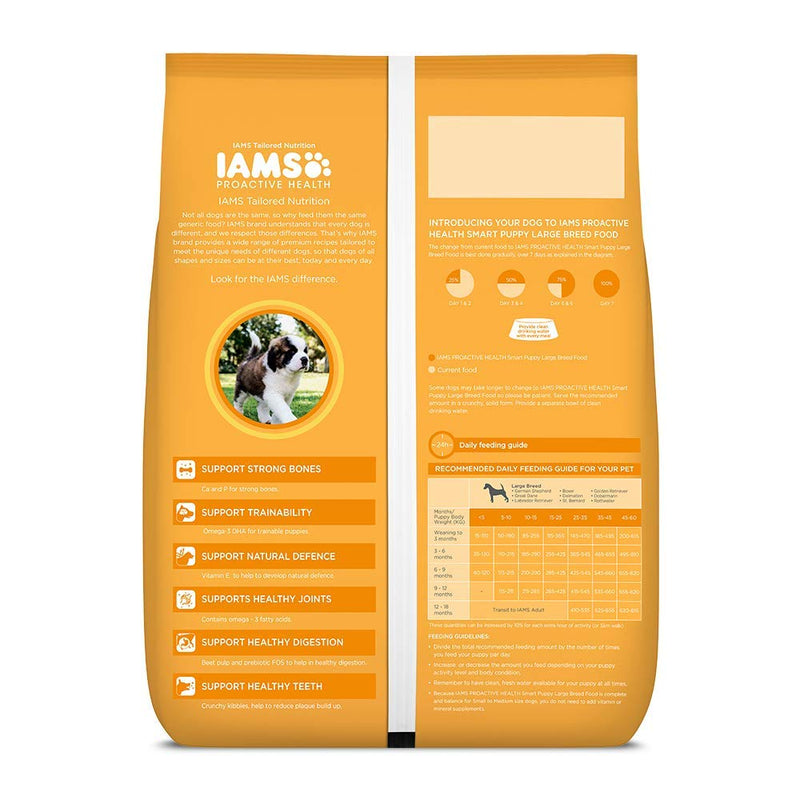 IAMS - Proactive Health Smart Puppy Large Breed Dogs (<2 Years) Dry Dog Food