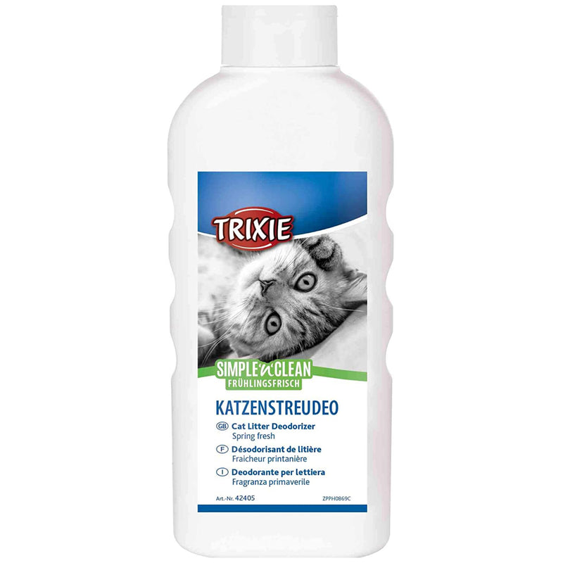 Trixie Simple'n'Clean Cat Litter Deodorizer (Spring Fresh) 750g
