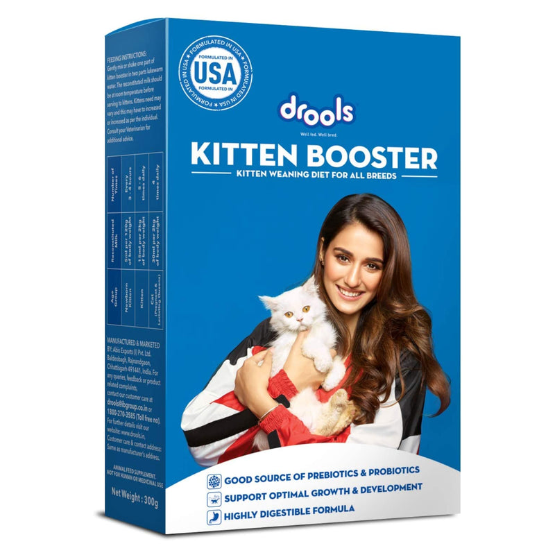 Drools - Kitten Booster - Kitten Weaning Diet for All Breeds - 300g
