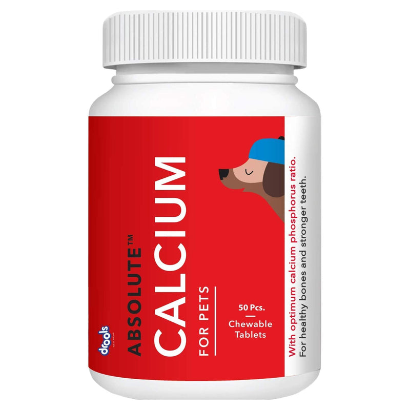 Drools Absolute Calcium Tablet, Supplement For Dog