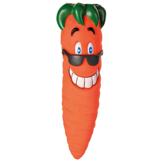Trixie -  Snack Carrot Vinyl Toy - Dog Toy - 20cm
