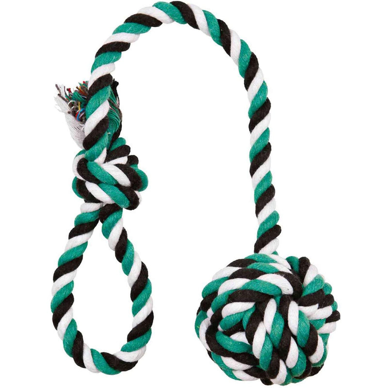 Trixie - Playing Rope with Woven in Ball for Dog, 5.5 X 30 Cm