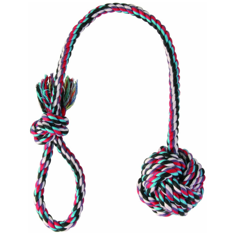 Trixie - Playing Rope with Woven in Ball for Dog, 50 X 7 Cm