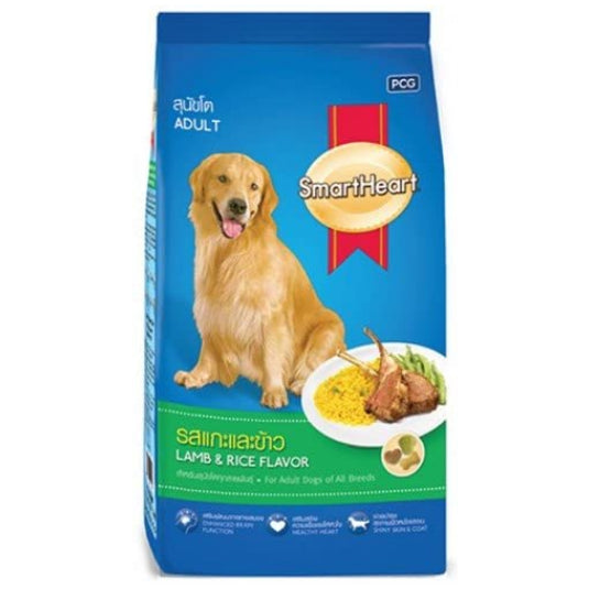 Smart Heart - Adult Dog Food Dry, Lamb and Rice