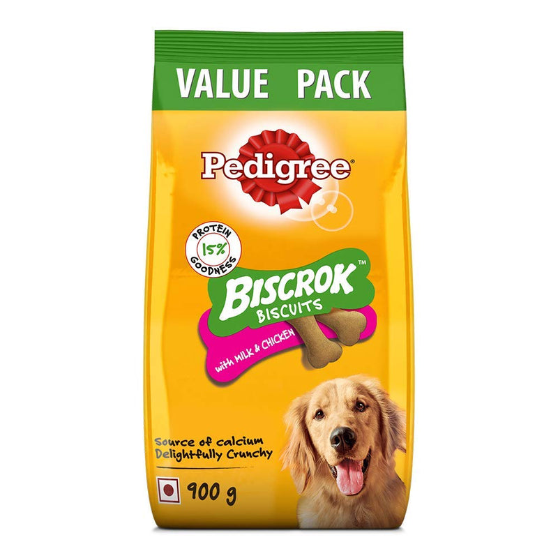 Pedigree - Biscrok Biscuits - Milk and Chicken Flavor - For Dogs (Above 4 Months)