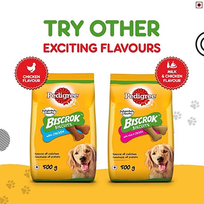 Pedigree - Biscrok Biscuits - Lamb Flavor - For Dogs (Above 4 Months)