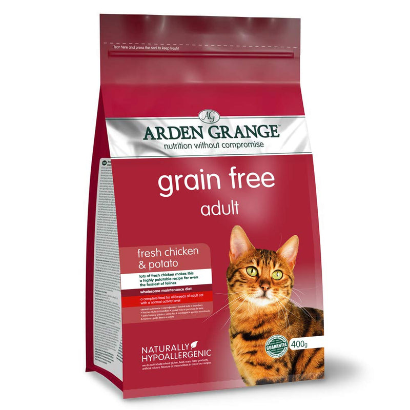 Arden Grange Adult-fresh chicken & potato - grain free recipe, dry cat food