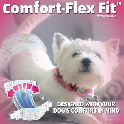 OUT! - Disposable Female Dog Diapers - XS-S, M-L