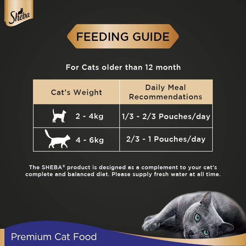 Sheba - Rich Premium Chicken Loaf - Wet Food For Adult (+1 Year) Cat - 70g