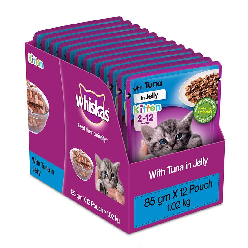Whiskas - Tuna in Jelly - Wet Food For Kitten - 85gm