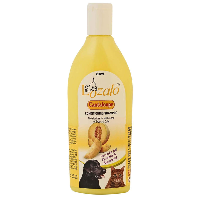 Lozalo - Cantaloupe Shampoo for dogs and cats, 200 ml