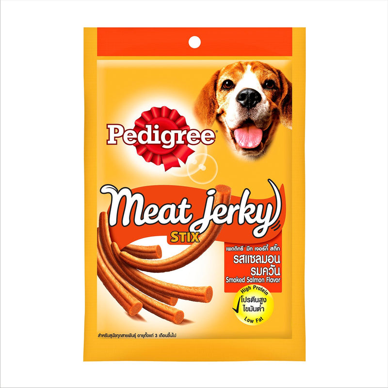 Pedigree - Meat Jerky Stix - Smoked Salmon - Adult Dog Treat - 60gm
