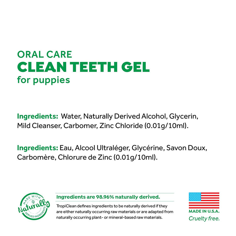 Tropiclean - Fresh Breath Puppy Clean Teeth Gel, 59ml