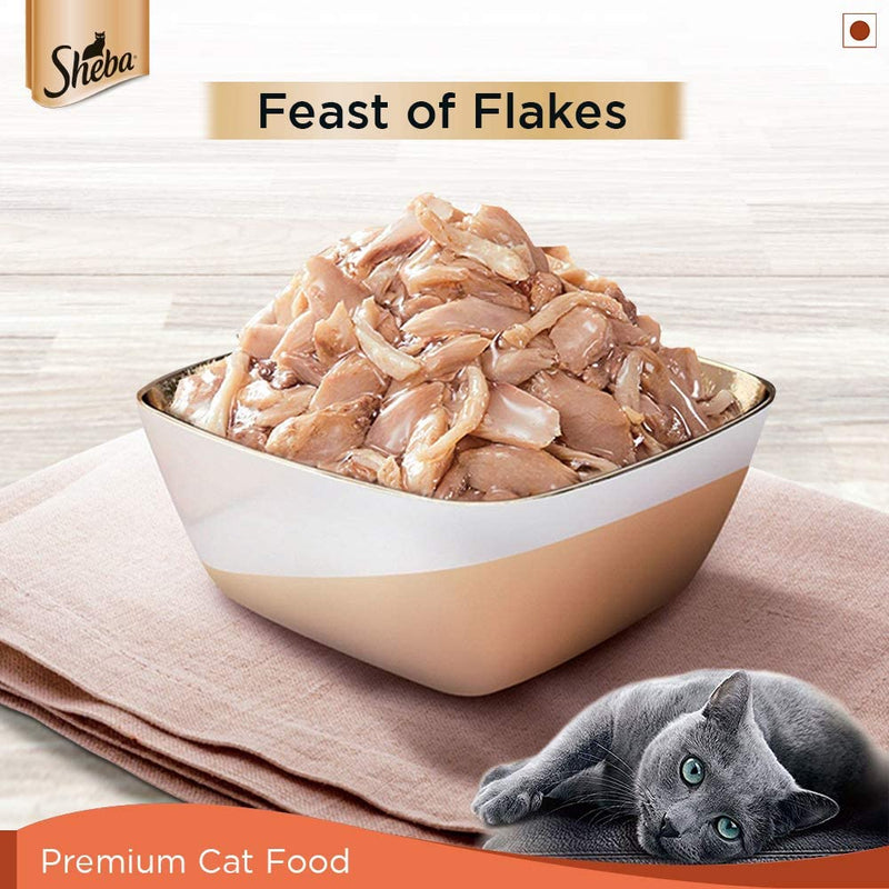 Sheba - Rich Premium Fish with Sasami - Wet Food For Cat - 35g