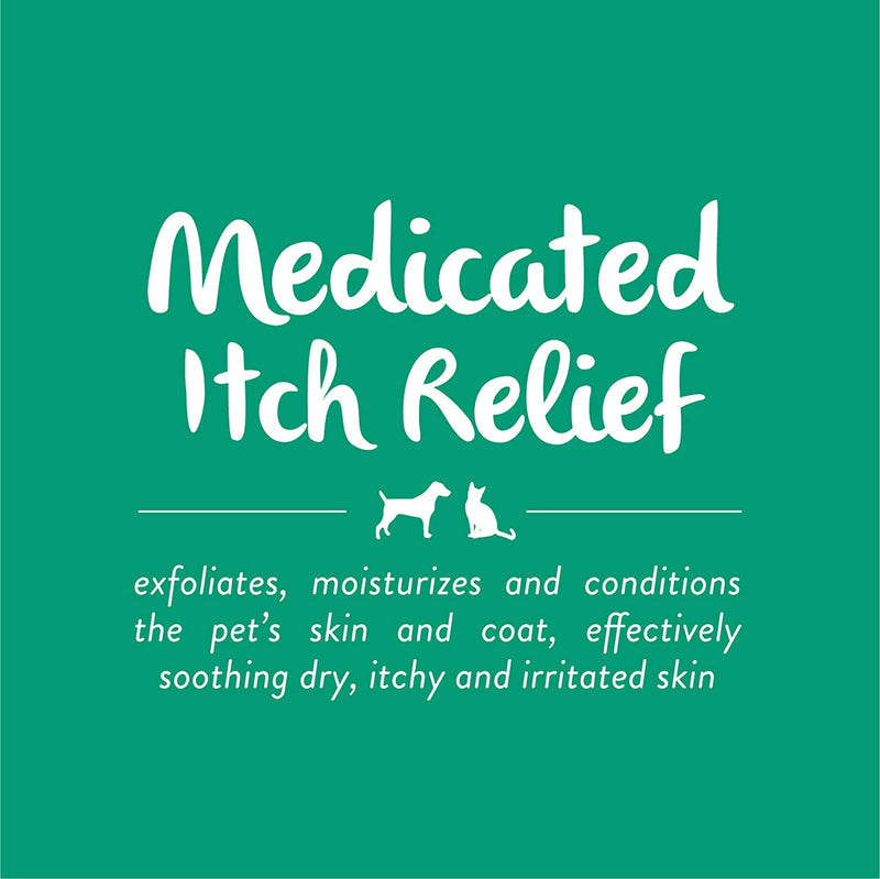 Tropiclean - Oatmeal & Tea Tree Shampoo, Medicated Itch Relief, 355 ml