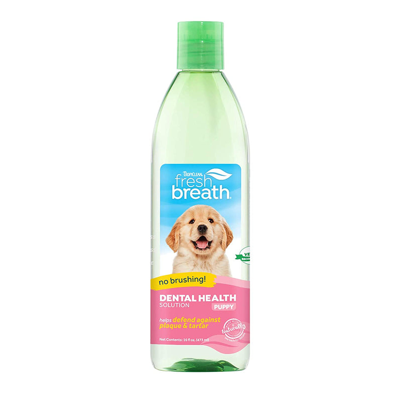 Tropiclean - Fresh Breath Oral Care Water Additive for Puppies, 473 ml