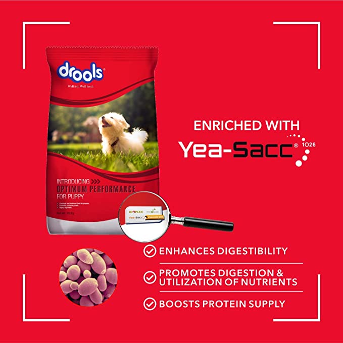 Drools - Optimum Performance - Dry Food For Dog Puppy - 20Kg
