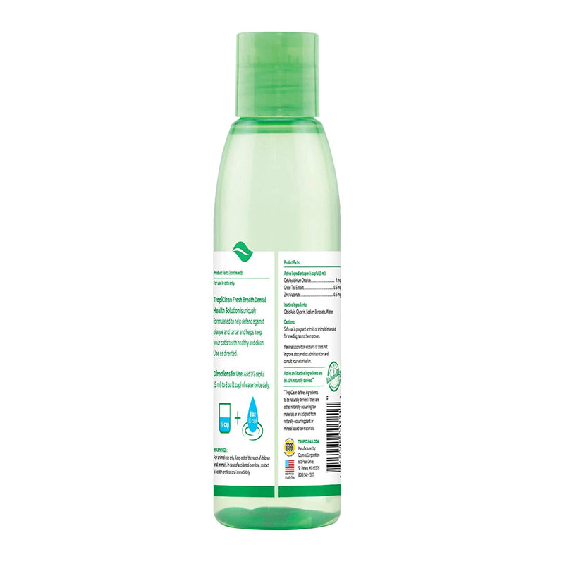 Tropiclean - Fresh Breath Water Additive For Cats, 236 ml
