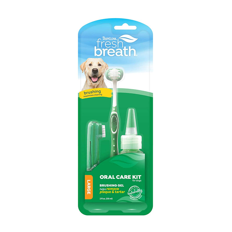 Tropiclean - Fresh Breath Oral Care Traditional Kit For Dogs