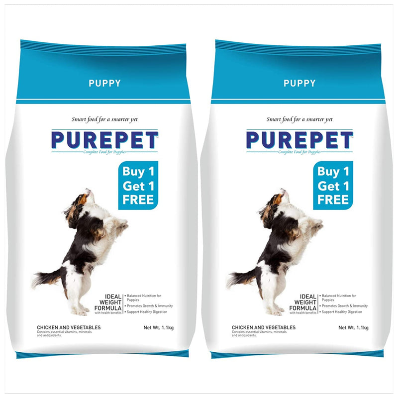 Purepet - Chicken & Vegetables - Dry Food For Puppy