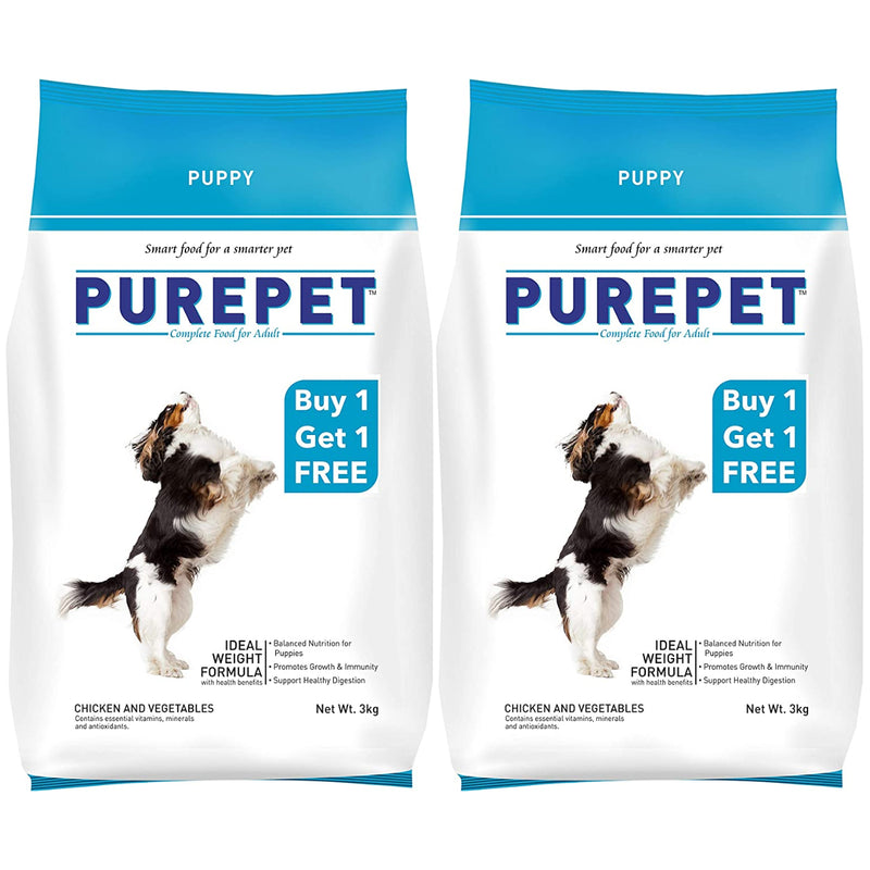 Purepet - Chicken & Vegetables - Dry Food For Puppy