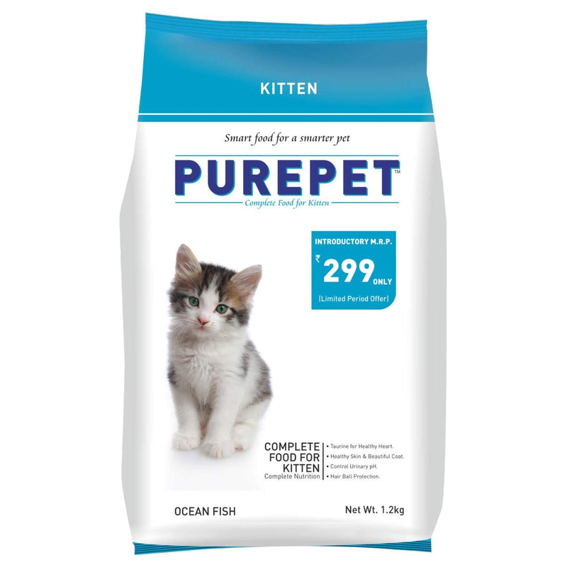 Purepet - Ocean Fish - Dry Food For Kitten