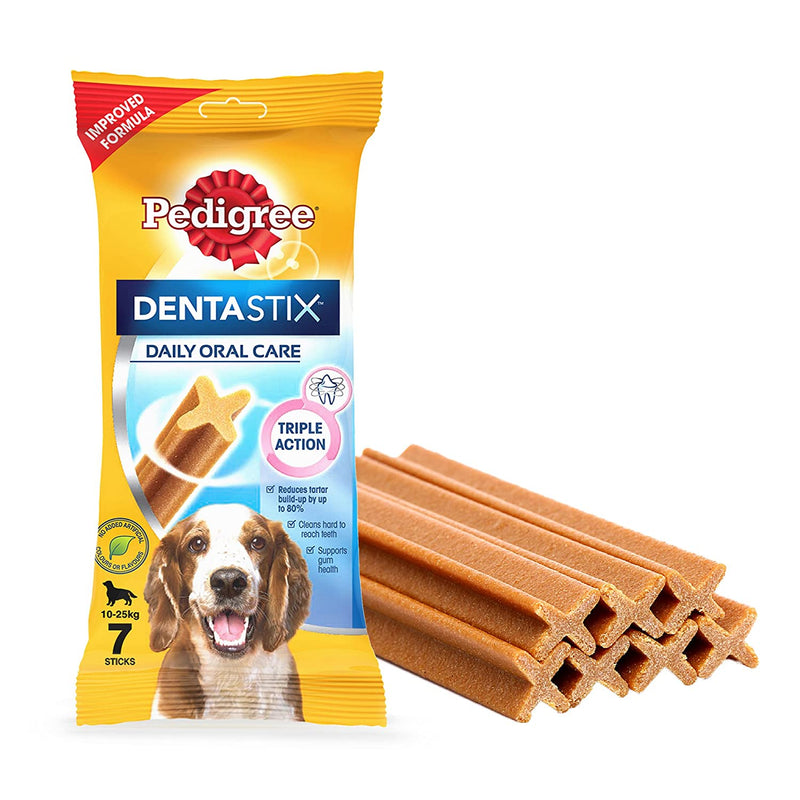 Pedigree - Dentastix (Dog Chews) - Medium Breed (10-25 kg) - Oral Care - Treats For Dog