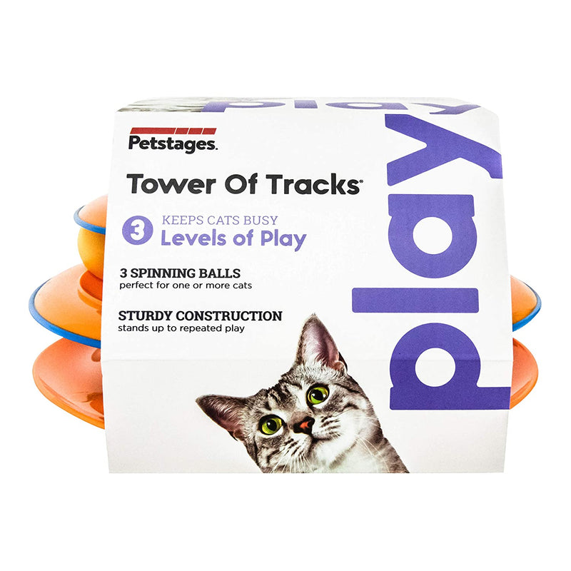 Petstages - Tower Of Track, Three Level Active Cat Toy