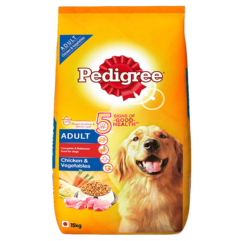 Pedigree - Chicken & Vegetables - Dry Food For Adult Dogs