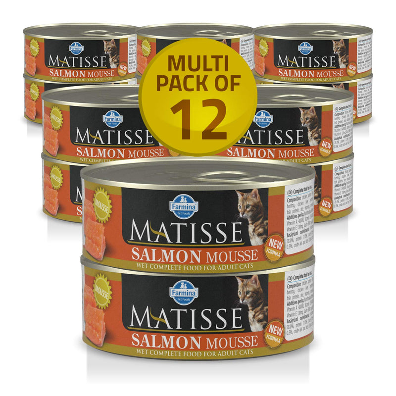Matisse - Salmon Mousse - Wet Cat Food, 85g