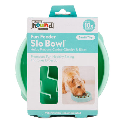 Outward Hound - Fun Feeder Slo-Bowl Tiny (15.5 x 14 x 3cm)