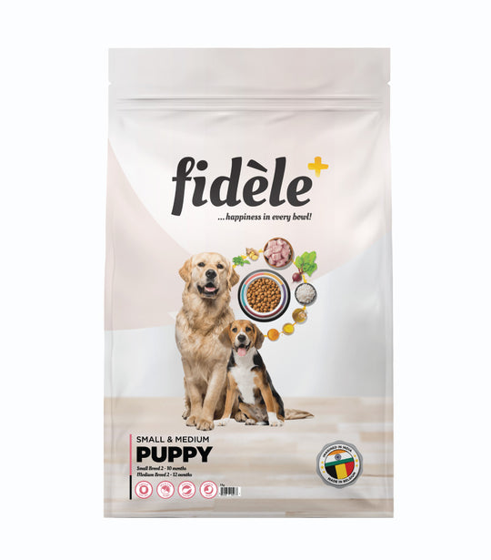Fidele+ - Small & Medium Breed Puppies - Dry Dog Food